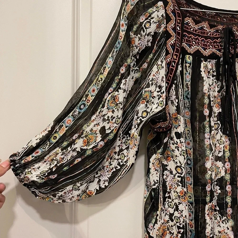 Free people peasant‎ blouse XS